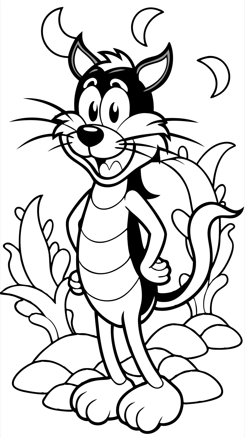 taz coloring pages